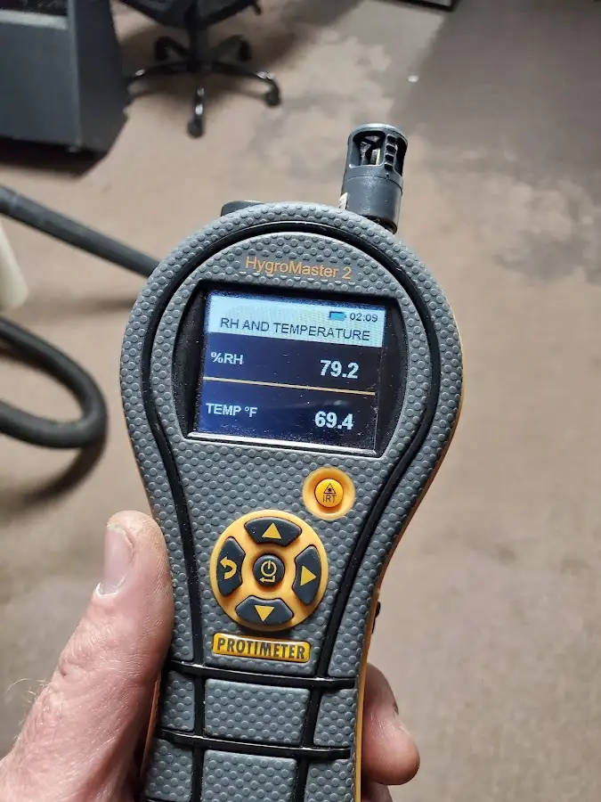 Moisture meter humidity assessment for Fire & Smoke Damage Restoration in Belleview